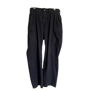 511 Tactical Pants Mens 34x29 Black Straight Leg Cargo Utility Outdoors Ripstop